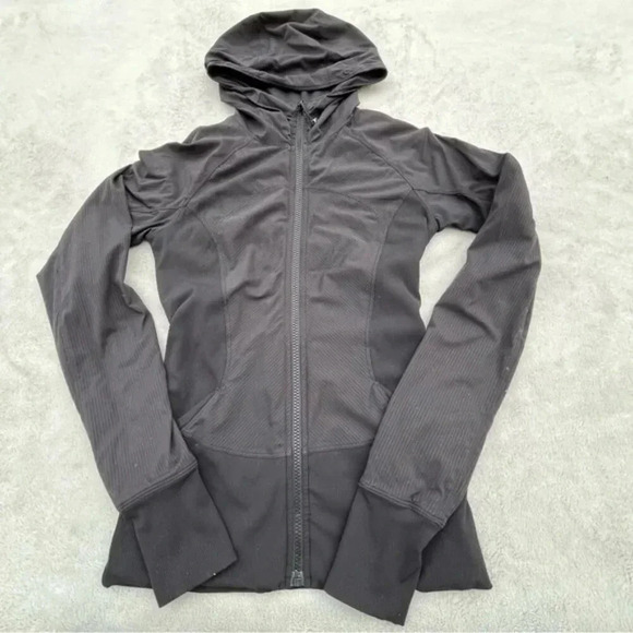 Lululemon In Flux Black Reversible Athletic Jacket - Picture 9 of 15